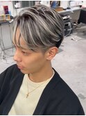波巻きツイストスパイラルパーマ/フェザーパーマ/眉毛/メンズ 