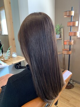 アンプヘア(amphair) 艶サラストレート♪