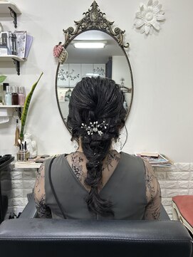 アムリタヘアー AMRITA hair パーティーヘアセット
