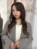 ムージー(moug)&nbsp;ブラウンカラー/暗髪/韓国/広島/袋町