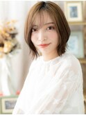 伸ばしかけ◎くびれボブディこなれ抜け感ヘアh3戸頭20代30代40代