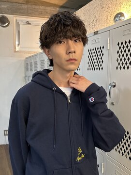 バイフィフス 原宿/表参道(by fifth) マッシュウルフシャドウパーマルーズパーマスパイラルパーマ