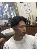 ラフパート　フェザーパーマ　テーパーフェード