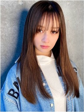 ベッカン 新宿店(BEKKAN) 髪質改善で作る美髪ストレート　新宿/縮毛矯正　前髪カットAujua