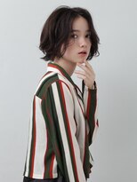 ヘアーサロンソシエ 鶴川店&nbsp;ショートボブ/センターパート/無造作ボブ[鶴川/鶴川駅]