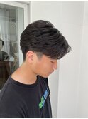 曲がる縮毛矯正×フェザーショート