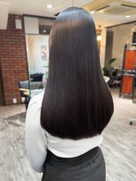 コース(CORS)&nbsp;【CORS高崎】縮毛矯正髪質改善ストレートレイヤー黒髪