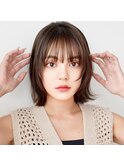 【monde】外ハネボブ×シースルーバング