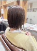 大人美人くびれヘア艶感結べるボブうる艶髪レイヤーカット