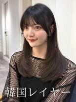 エース 梅田(ace) 韓国レイヤー/レイヤーカット/顔周りカット/顔周りレイヤー