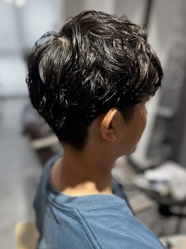 エニー 栄(Any) men's hair  シャドウパーマ
