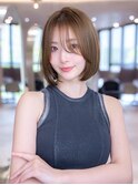 韓国レイヤー顔周りカット透明感カラー髪質改善艶髪シースルー