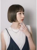 【Lycka式髪質改善ストレート】で艶やか＆扱いやすい大人ボブに