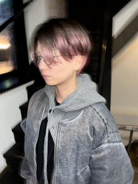 ボウ(BOW) 【BOW style】ピンクハンサムショート   [本町/心斎橋/堺筋本町]