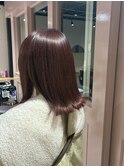 ブリーチなしラベンダーピンク