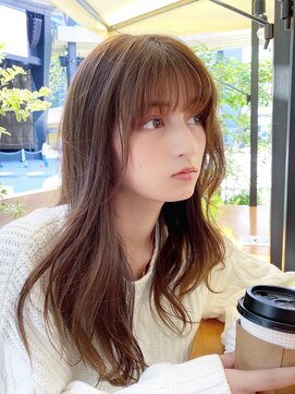 ベルム(Belme) ワンカールイメチェングレーベージュロング似合わせカット
