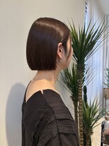 ファヴォリ(favori)&nbsp;【favori 自由が丘】コンパクトボブ　ぱつっとボブ　ベージュ