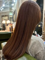 ソレイユ 新宿御苑前 (SOLEIL)&nbsp;142. ブラウン艶カラー/艶ストレートロング/グレージュ