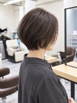 ミレット 竹ノ塚東口店(miret)&nbsp;30代40代50代◎白髪染めリタッチカラー丸みショート竹ノ塚