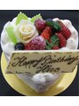 フェリシータ(Felicita)&nbsp;スタッフからのバースデーケーキ☆ありがとう(涙）