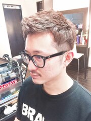 #アップバング#ふわクシャショート・Hommehair2nd