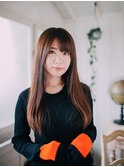 艶髪ストレート