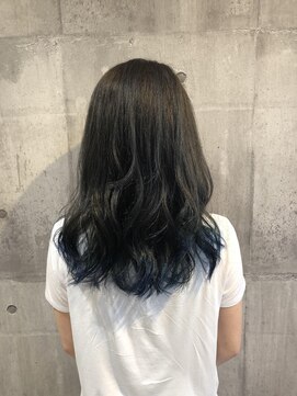 モードケイズ 西宮(MODE K's) ダークグレー/大人かわいい/小顔/斜めバング/アシンメトリー