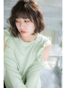 ジャストヘア ラポール 北久里浜店(just hair RAPPOR) フェミニンボブ　ニュアンスパーマ　重めスタイル