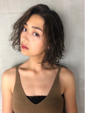 ヘアメイク コムハース 調布(hair make COMHEARES) ミディアムウェービー