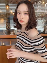 ルービック 梅田茶屋町(Rubik)&nbsp;韓国風ロブ＿くびれセンターパート