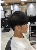 刈り上げマッシュ