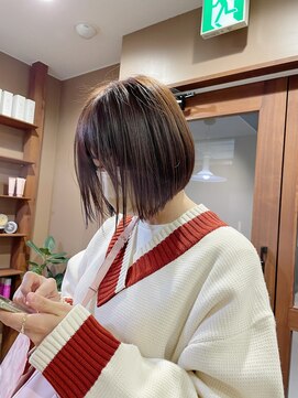 インビテーション 名古屋(invitation) グラデーションボブ