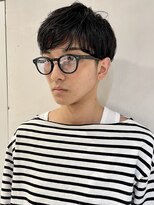 レトン 銀座(leton)&nbsp;サイドパート/韓国マッシュ/センターパート/メガネ[銀座/東銀座]