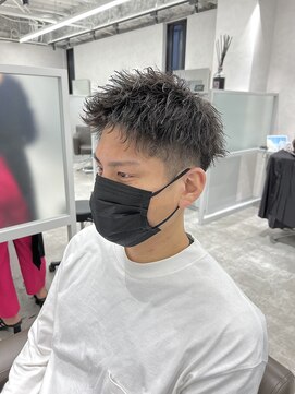 キートス(Kiitos) 夏スタイル　ジェットモヒカン×ツイストパーマ