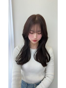 イオエ 岡本(ioe) 髪質改善/チェリーブラウン/モード/ダークアッシュ/イメチェン