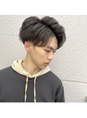 マッシュショート/シルバーグレー/博多