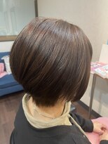 ブラベリー(Bravery)&nbsp;重ためショートボブ＆イルミナカラー☆