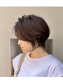 大人気　大人のショートボブ