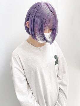 シアー(sheer) 《sheer》#ラベンダーカラー#ブリーチカラー