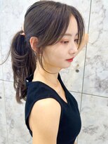 シーシンジュク 新宿南口(Sea shinjuku)&nbsp;韓国風前髪×レイヤーカット【新宿/前髪/レイヤーカット】