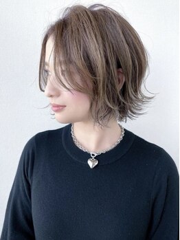 ヘアメイク ミチ 富田店(HAIRMAKE MICHI)の写真/【HOTPEPPER Beauty Hair Collection 2024スタイル350選出】髪質改善×デザインカラーが人気の美容室♪