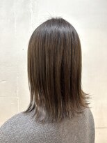 スタンス(stance)&nbsp;透け感あるグレージュ×ロブ