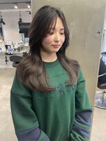 ミューバイケンジ(miu by KENJE)&nbsp;miu&清水大誠　レイヤーカット　韓国ヘア