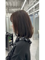 ジエクト アイロ(The Ect ilo)&nbsp;ミディアムボブ　ココアブラウン