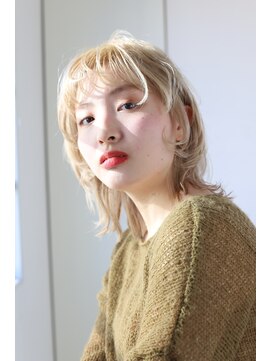 エクリ シセイドウ 麻布十番店(equri×SHISEIDO) くるくるパーマスタイル