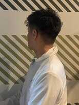 バーバーバー アカバネ(BARBER-BAR AKABANE)&nbsp;働く男の王道スタイル ベリーショート アップバング #2