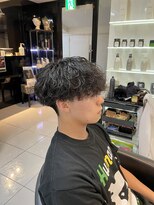 アイズ 海老名(AIZU) 波巻きスパイラルパーマ メンズパーマ ツイストスパイラル