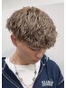 【再来・諸住指名限定】メンズカット+パーマ+カラー