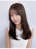 20代30代大人可愛い髪質改善ヘルシースタイル韓国ヘア透明感