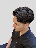 ２０代３０代人気スタイルツーブロナチュラルパーマ
